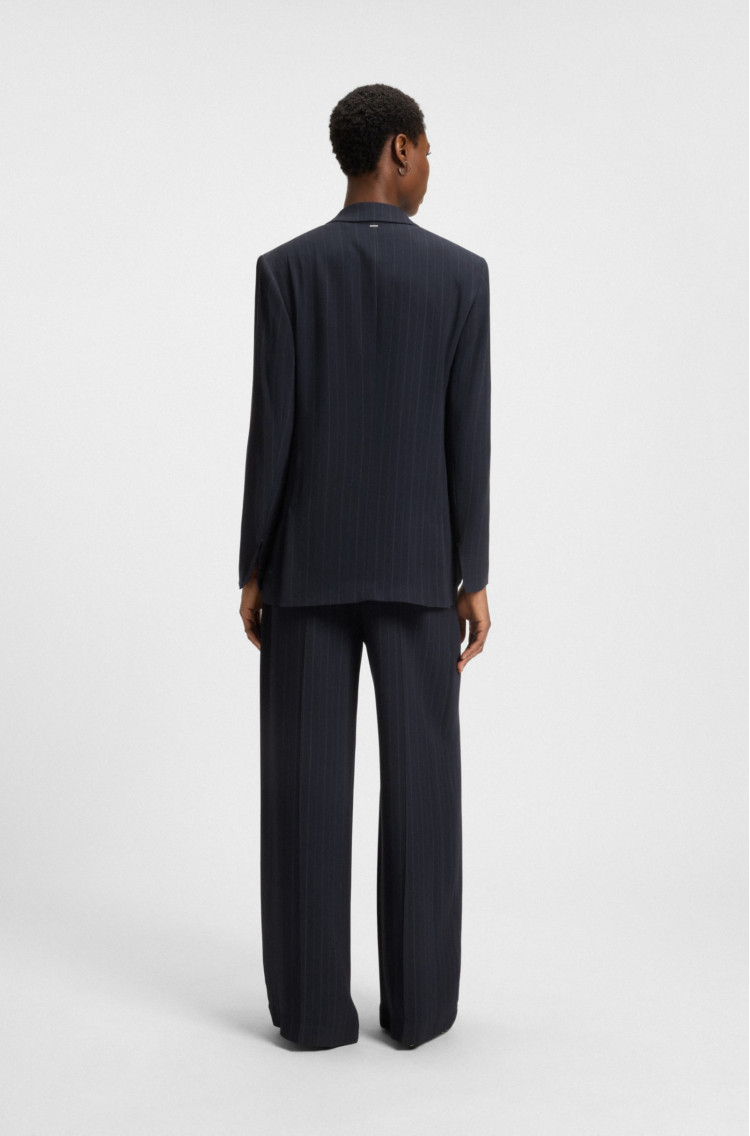 Жакет костюмный Relaxed Fit для женщин (481861), цвет Синий - №4