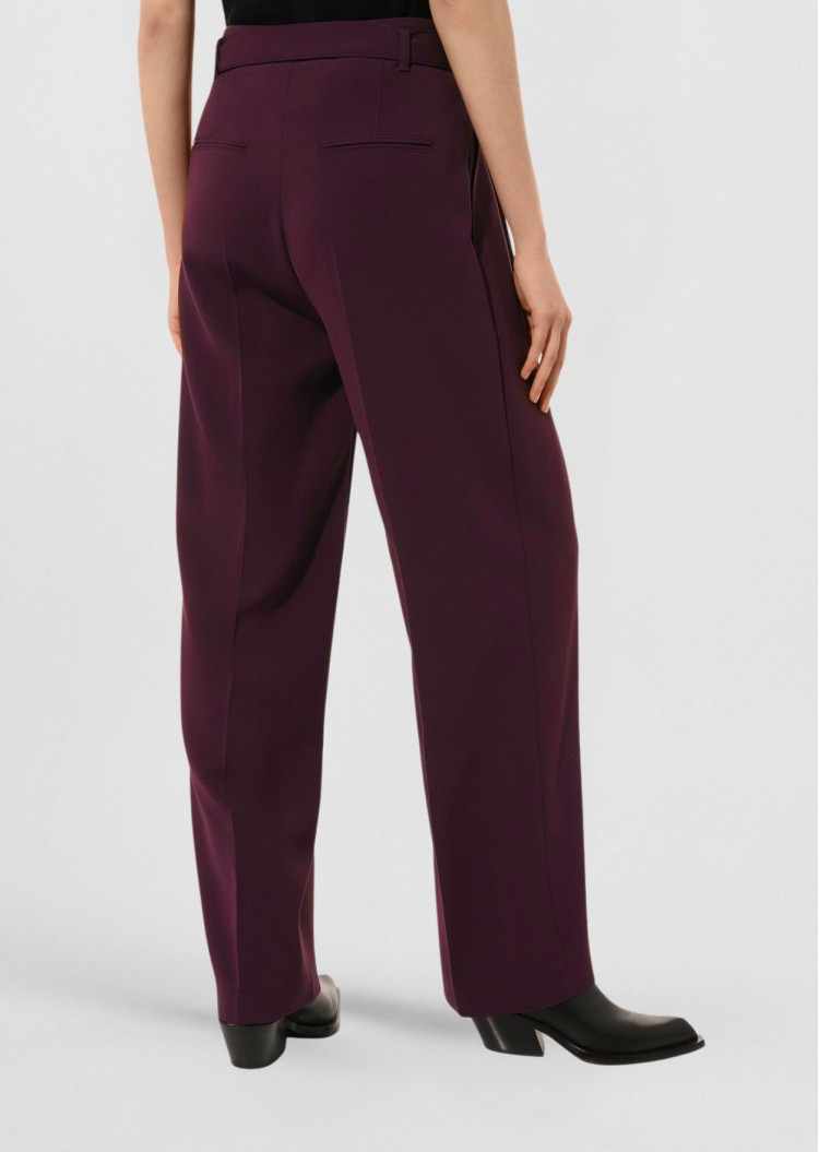 Брюки повседневные Relaxed Fit для женщин (481865), цвет Фиолетовый - №3