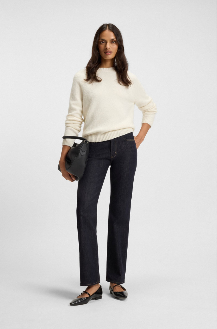 Джинси Regular Slim Fit Середня для жінок (481866), колір Синій - №3