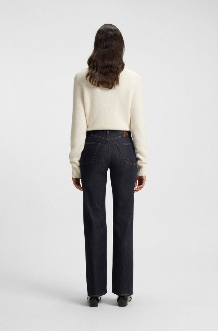 Джинси Regular Slim Fit Середня для жінок (481866), колір Синій - №4