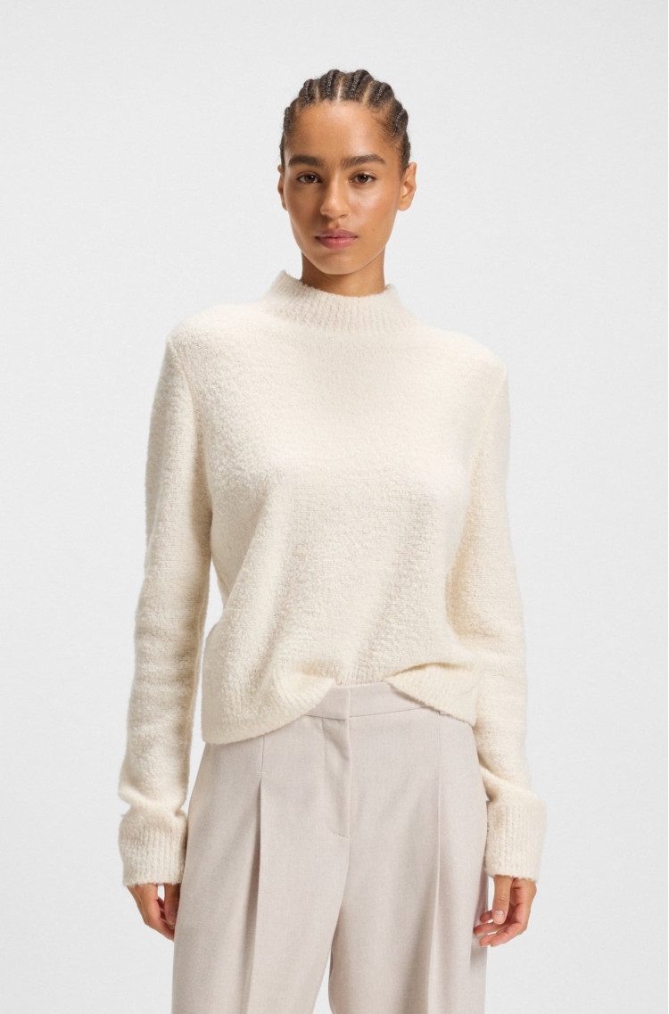 Свитер Regular Fit для женщин (481875), цвет Молочный - №2