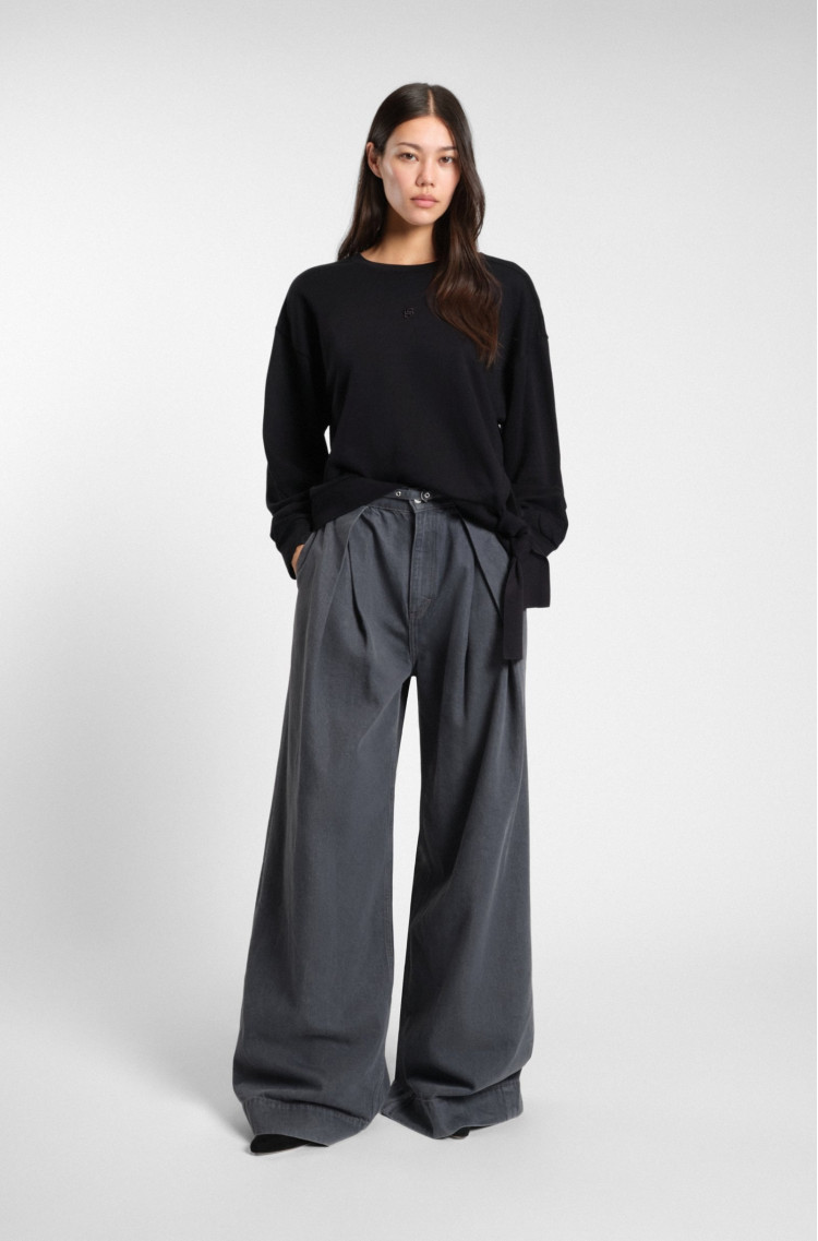 Толстовка Relaxed Fit для жінок (481880), колір Чорний - №3