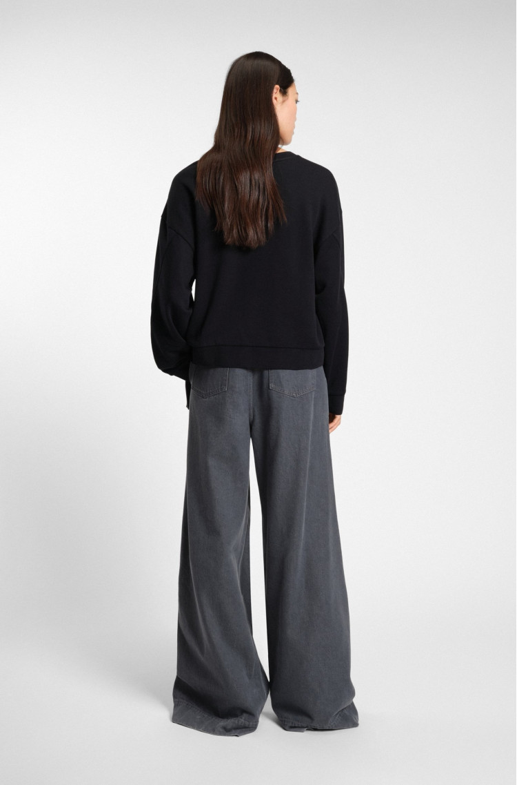 Толстовка Relaxed Fit для жінок (481880), колір Чорний - №4