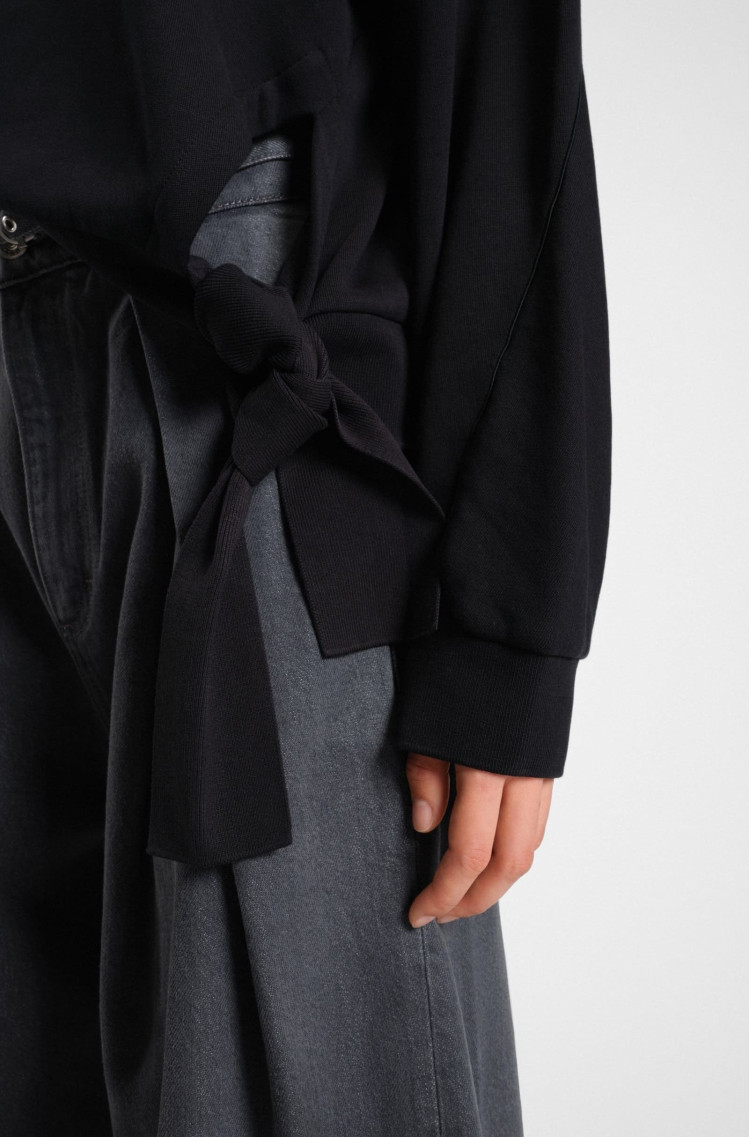 Толстовка Relaxed Fit для жінок (481880), колір Чорний - №6