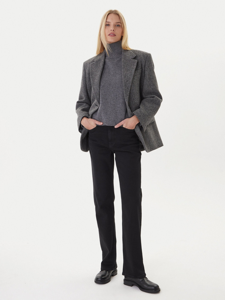 Джинси Regular Regular Fit для жінок (481908), колір Чорний - №2