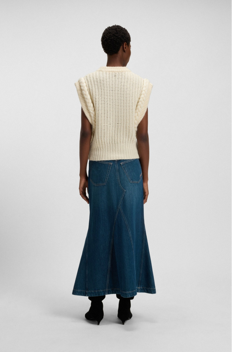 Жилет Relaxed Fit для женщин (481919), цвет Белый - №4