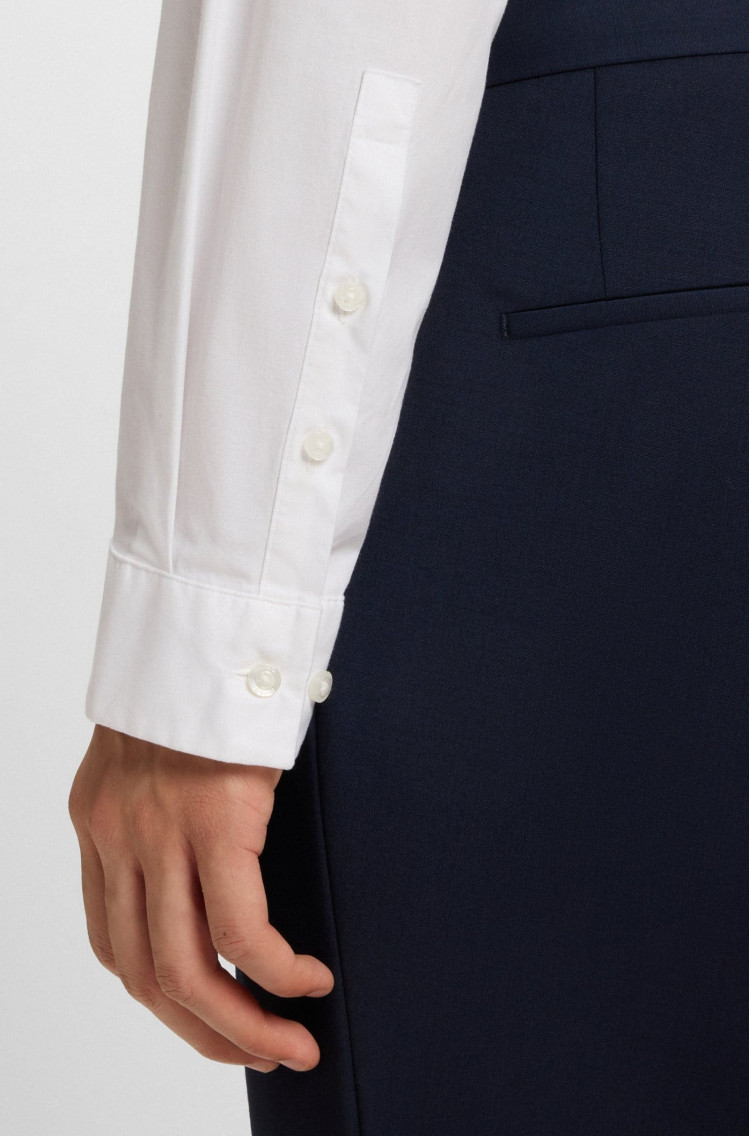 Сорочка деловая Extra Slim Fit для мужчин (481928), цвет Белый - №6