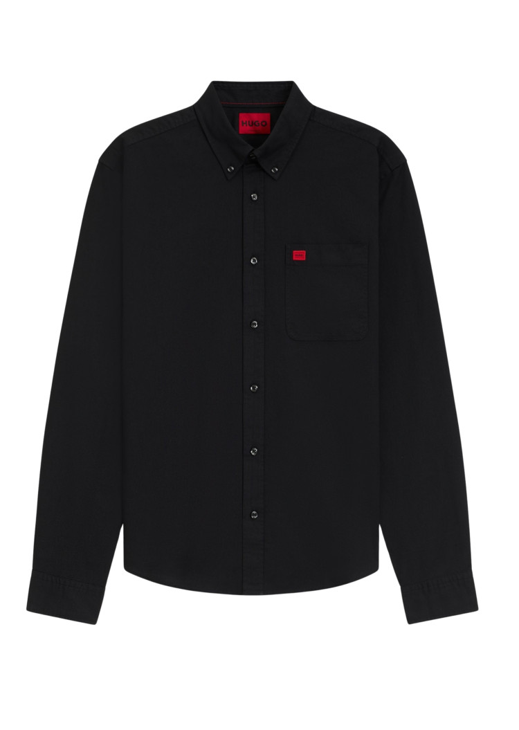 сорочка ділова Slim Fit (481929), колір Чорний - №1