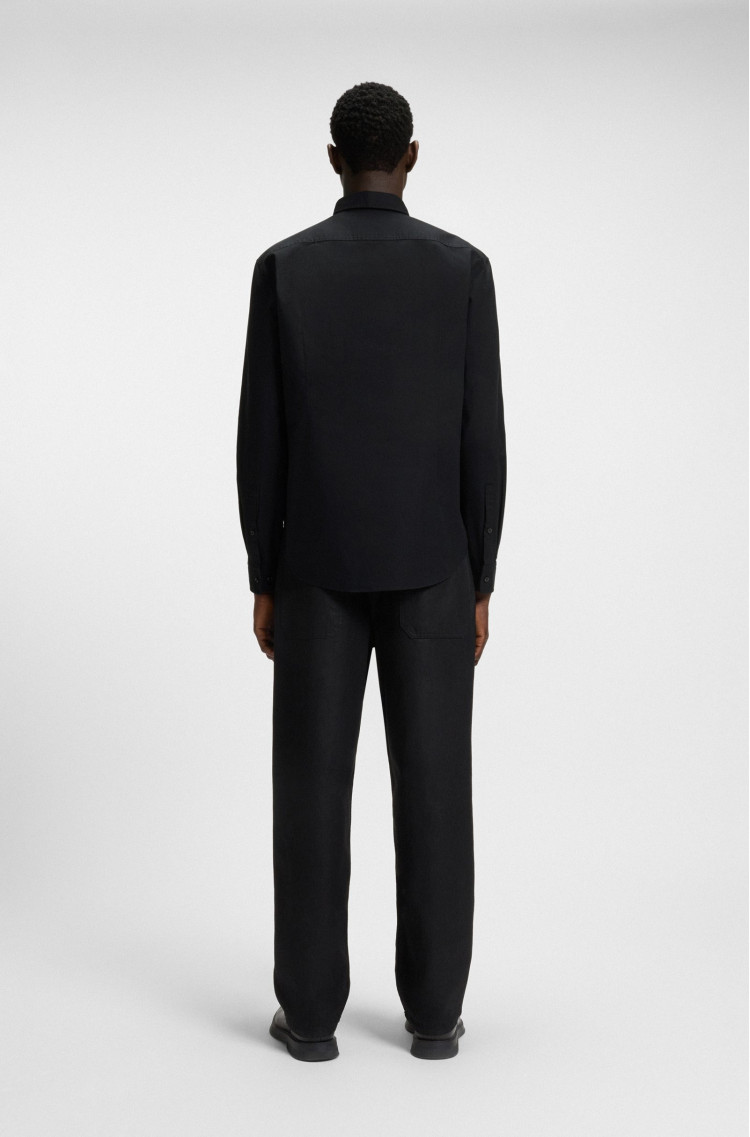 сорочка ділова Slim Fit (481929), колір Чорний - №4
