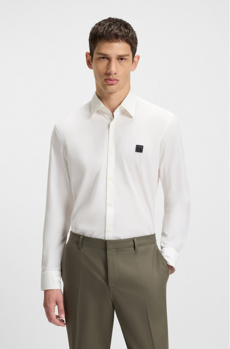 сорочка ділова Slim Fit (481934), колір Білий - №2