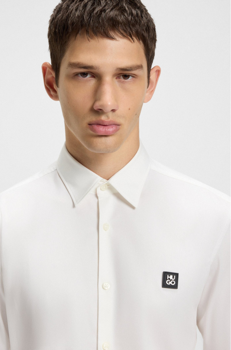сорочка ділова Slim Fit (481934), колір Білий - №6