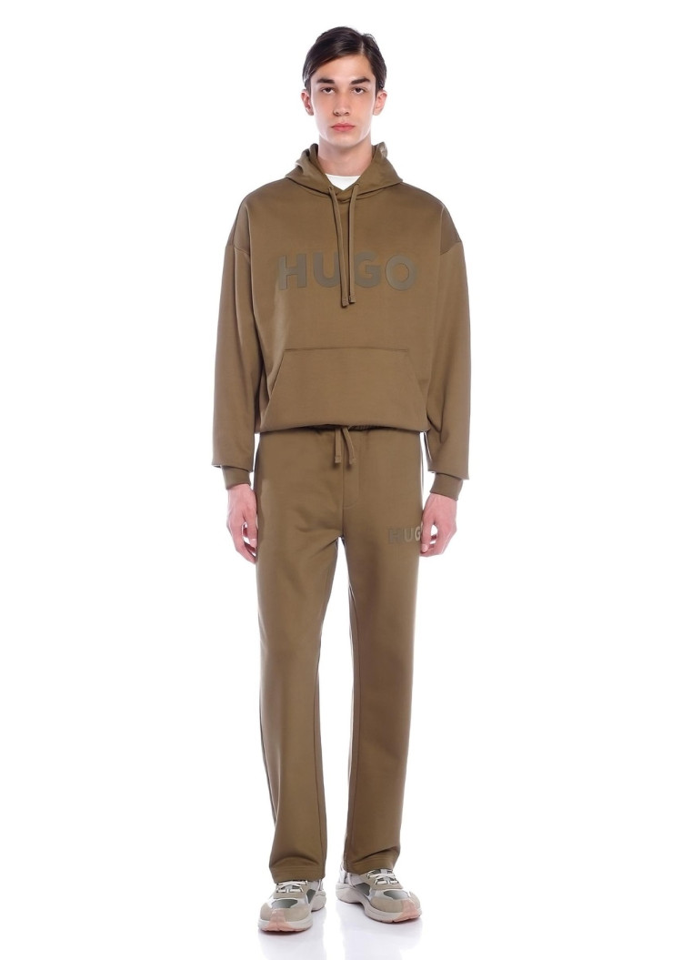 Худи Relaxed Fit для мужчин (481938), цвет Оливковый - №2