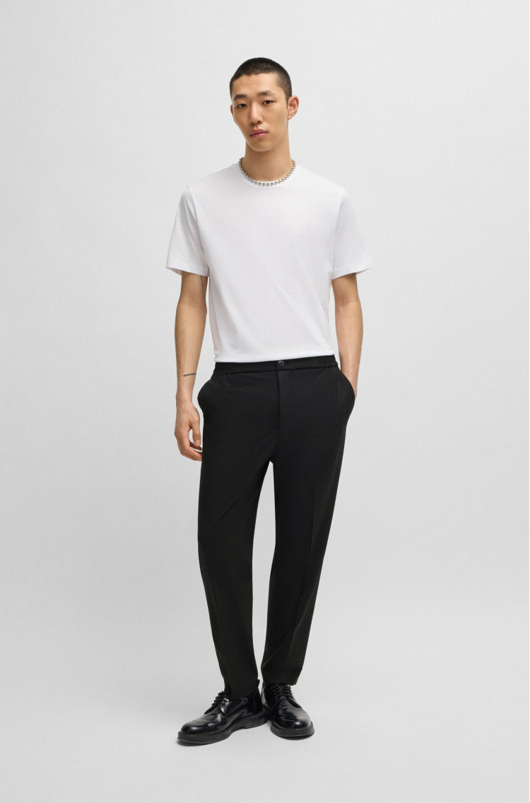 Брюки классика Slim Fit Высокая для мужчин (481941), цвет Черный - №3