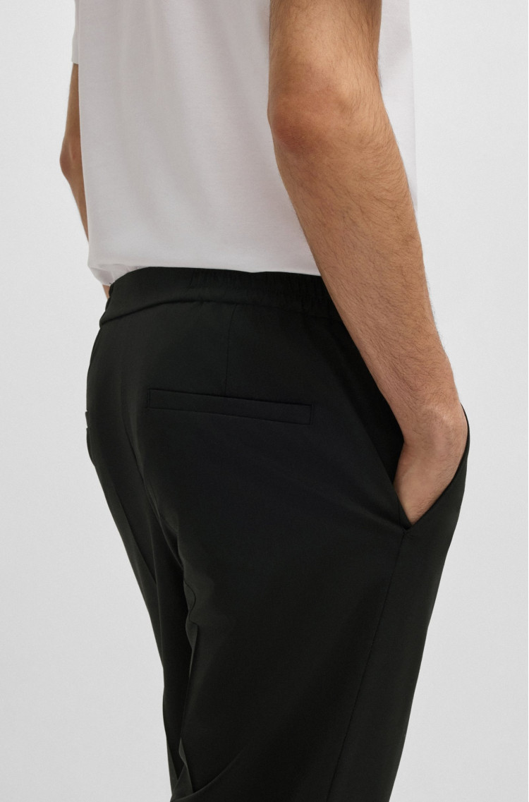 Брюки классика Slim Fit Высокая для мужчин (481941), цвет Черный - №5