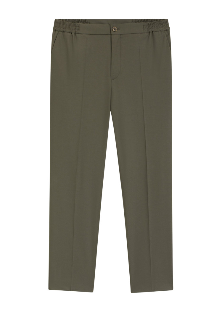 Брюки повсякденні Slim Fit (481942), колір Зелений - №1