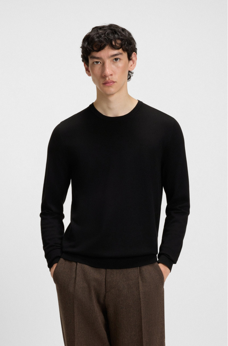 Джемпер Slim Fit (481943), колір Чорний - №2
