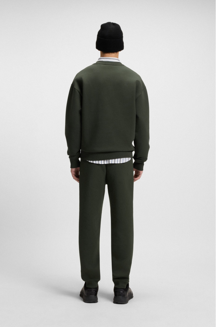 Брюки джерсі Relaxed Fit Висока — фото 4