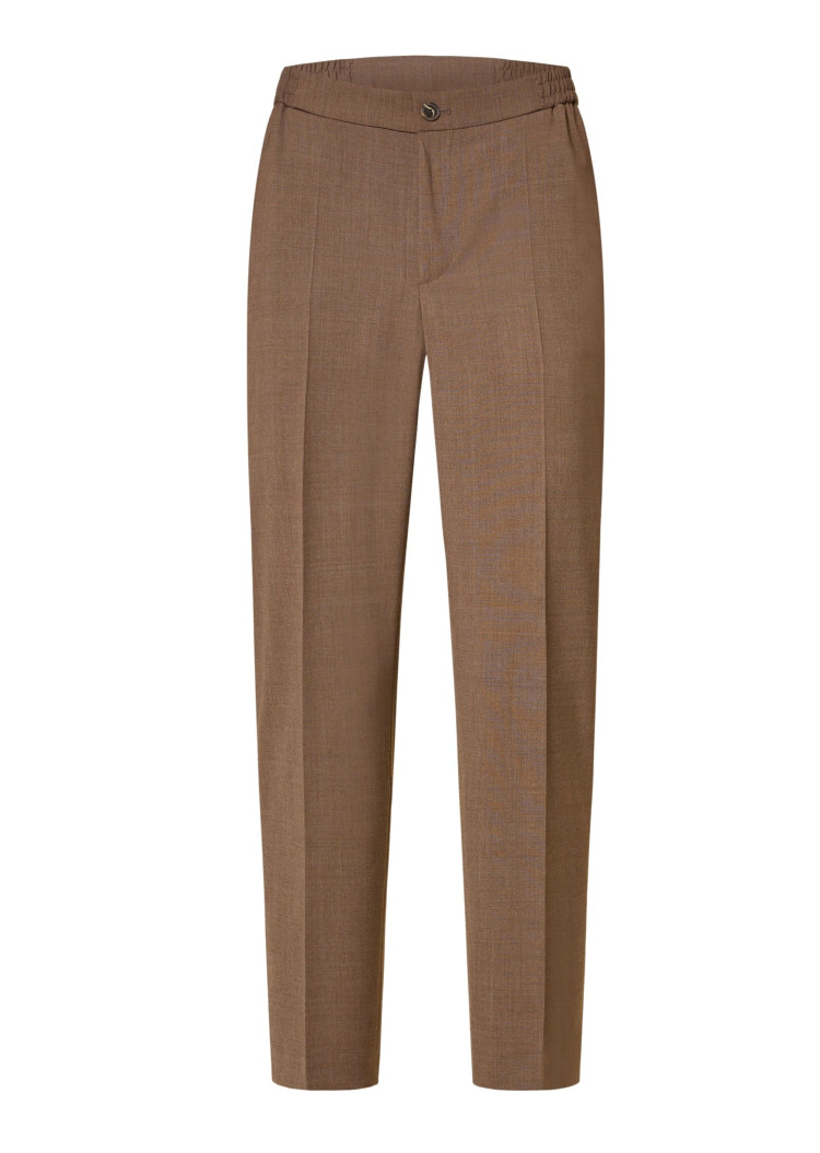 Брюки повсякденні Slim Fit для чоловіків (481947), колір Коричневий - №1