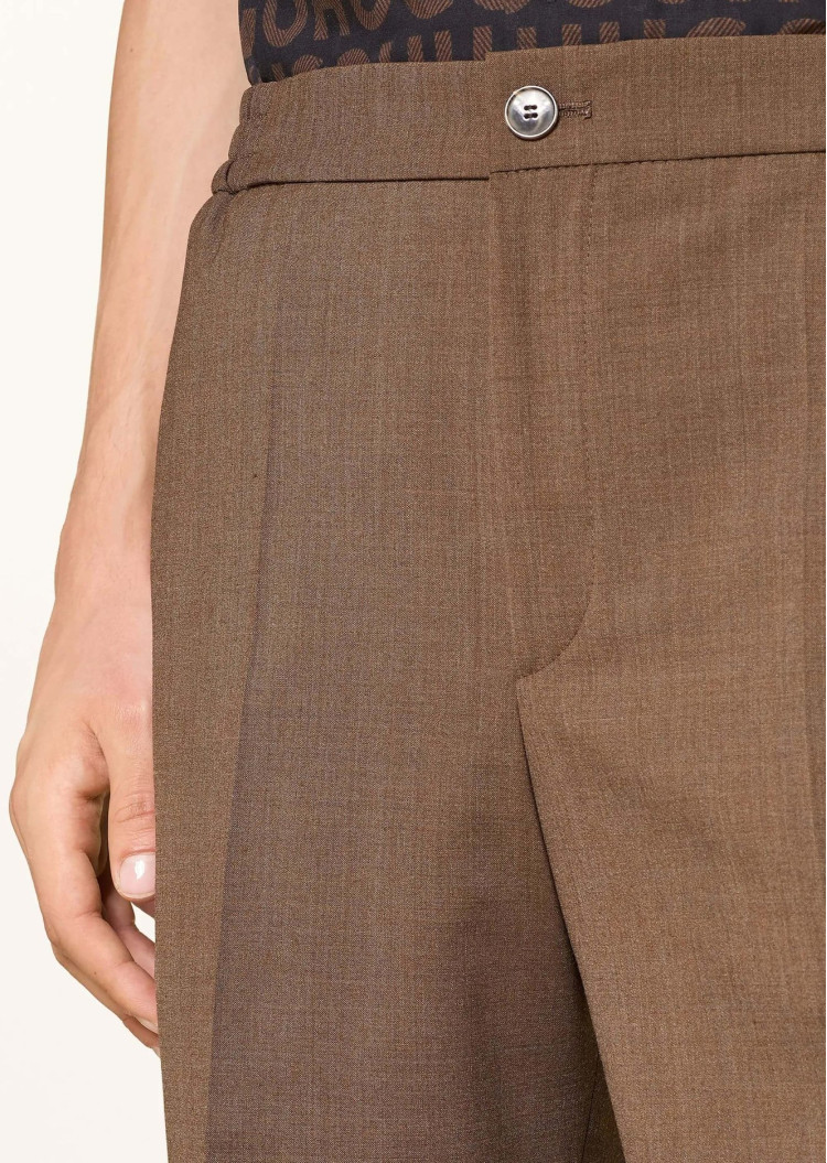 Брюки повсякденні Slim Fit для чоловіків (481947), колір Коричневий - №4