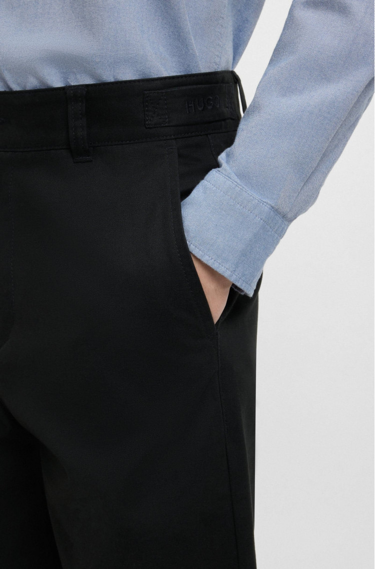 Брюки повсякденні Slim Fit (481948), колір Чорний - №5