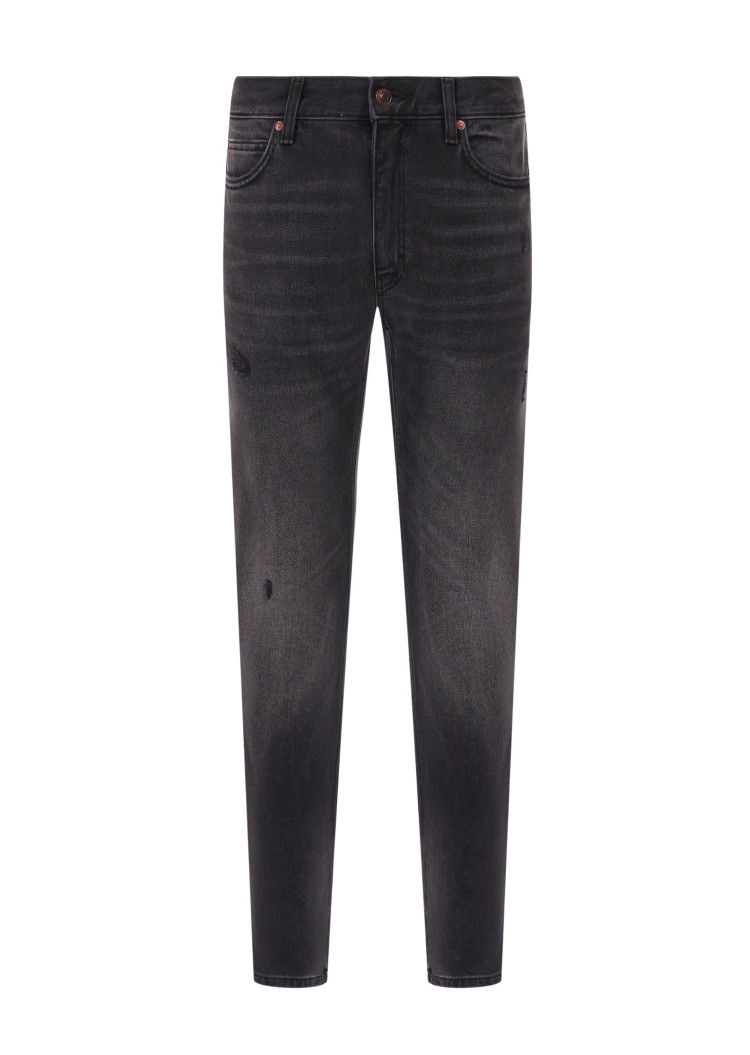 Джинси Slim Slim Fit Середня для чоловіків (481958), колір Сірий - №1
