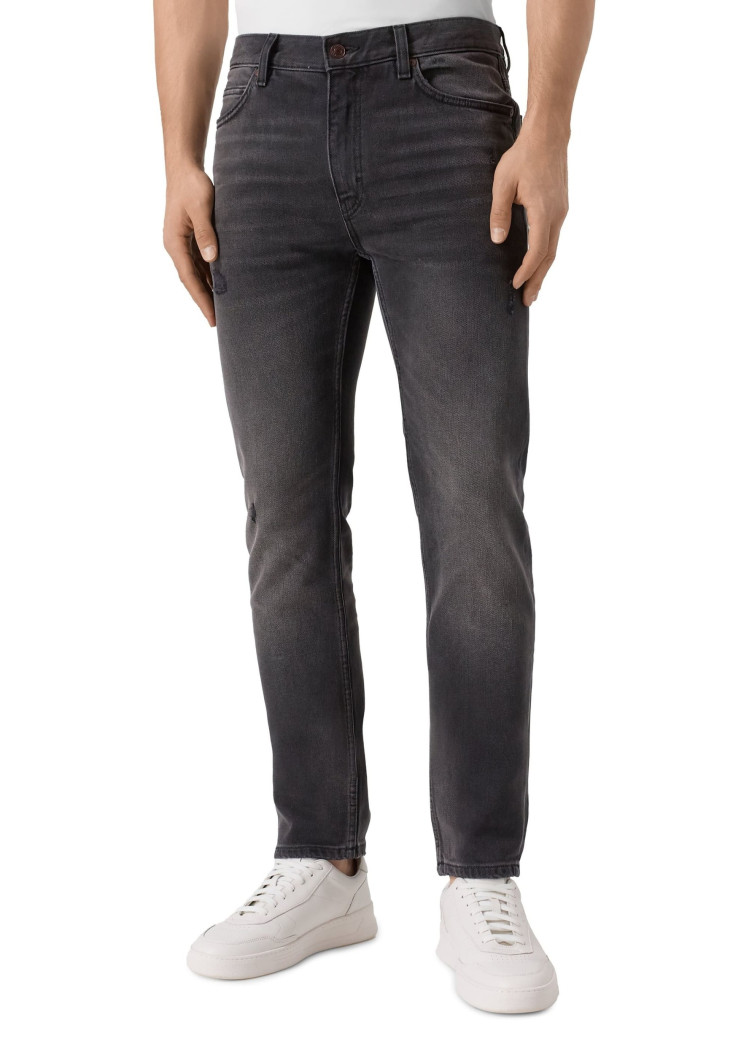 Джинсы Slim Slim Fit Средняя для мужчин (481958), цвет Серый - №2