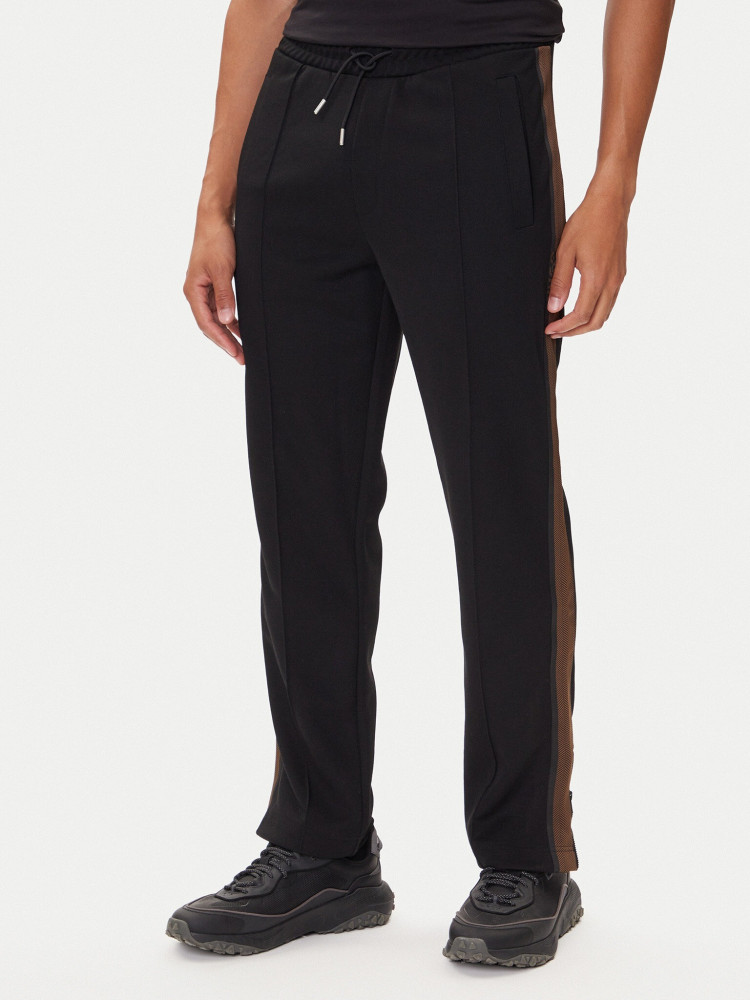 Брюки джерсі Relaxed Fit Висока для чоловіків (481961), колір Чорний - №3