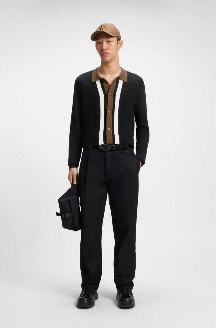 Кофта Regular Fit для чоловіків (481965), колір Чорний - №3