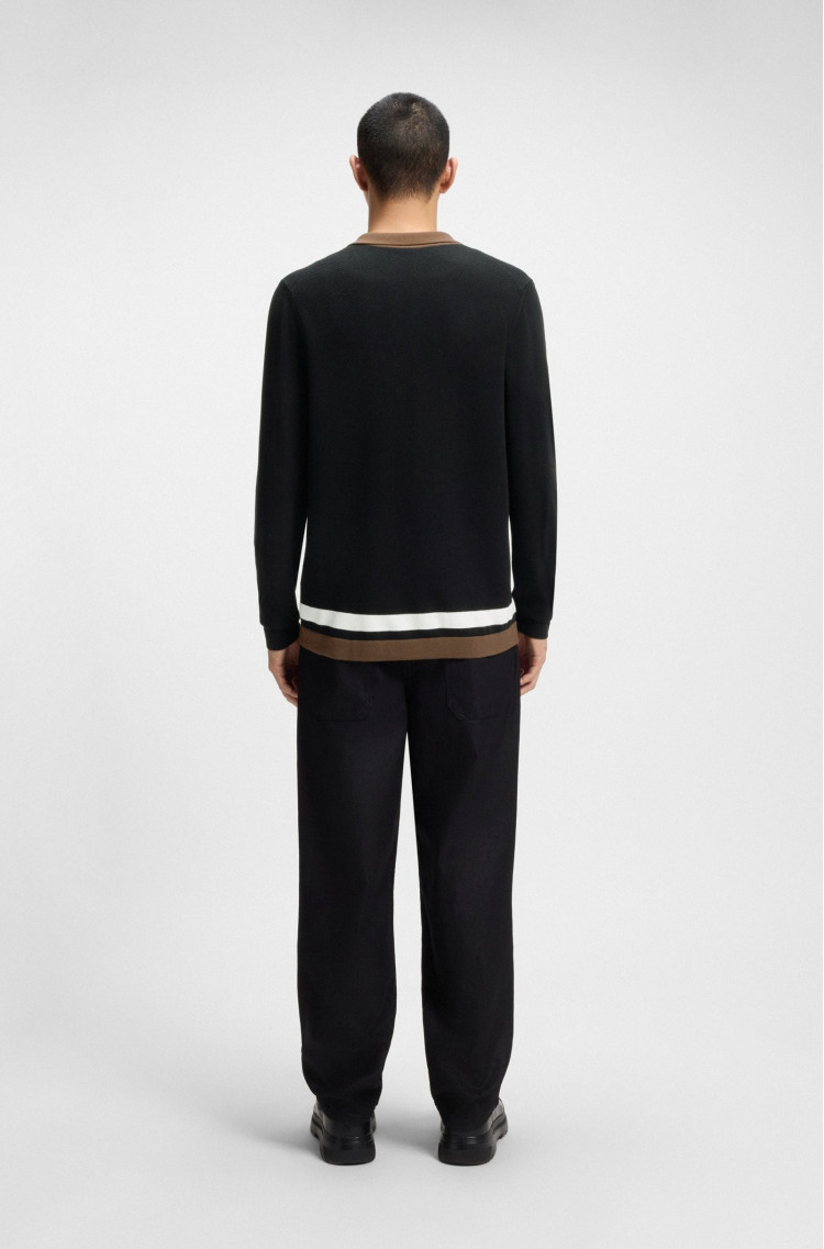 Кофта Regular Fit для чоловіків (481965), колір Чорний - №4