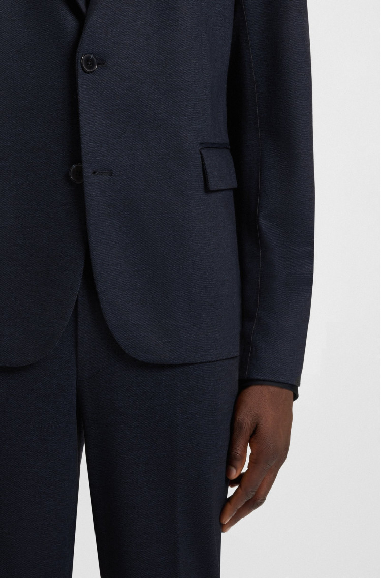 Пиджак кэжуал Slim Fit (481969), цвет Синий - №5