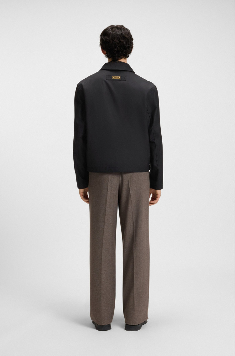 Ветровка Extra Slim Fit для мужчин (481971), цвет Черный - №4