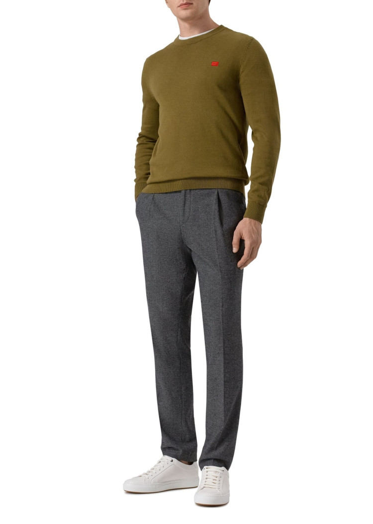 Брюки повседневные Slim Fit Средняя для мужчин (481972), цвет Серый - №3