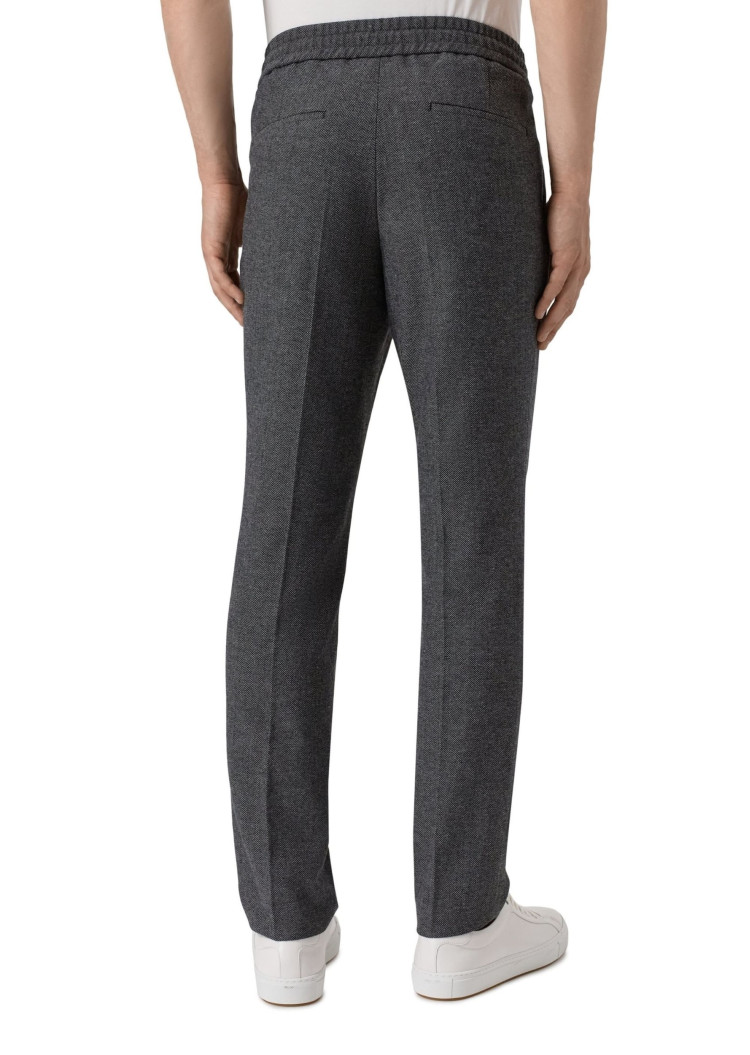 Брюки повседневные Slim Fit Средняя для мужчин (481972), цвет Серый - №4