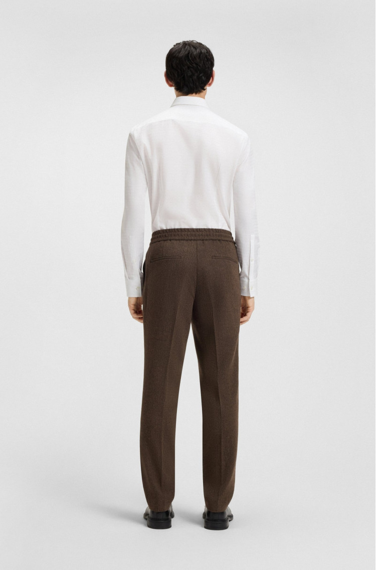 Брюки повседневные Slim Fit Средняя для мужчин (481973), цвет Коричневый - №4