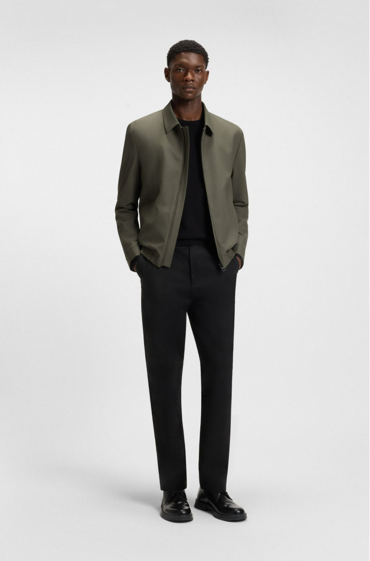 Пиджак костюмный Slim Fit для мужчин (481974), цвет Оливковый - №3
