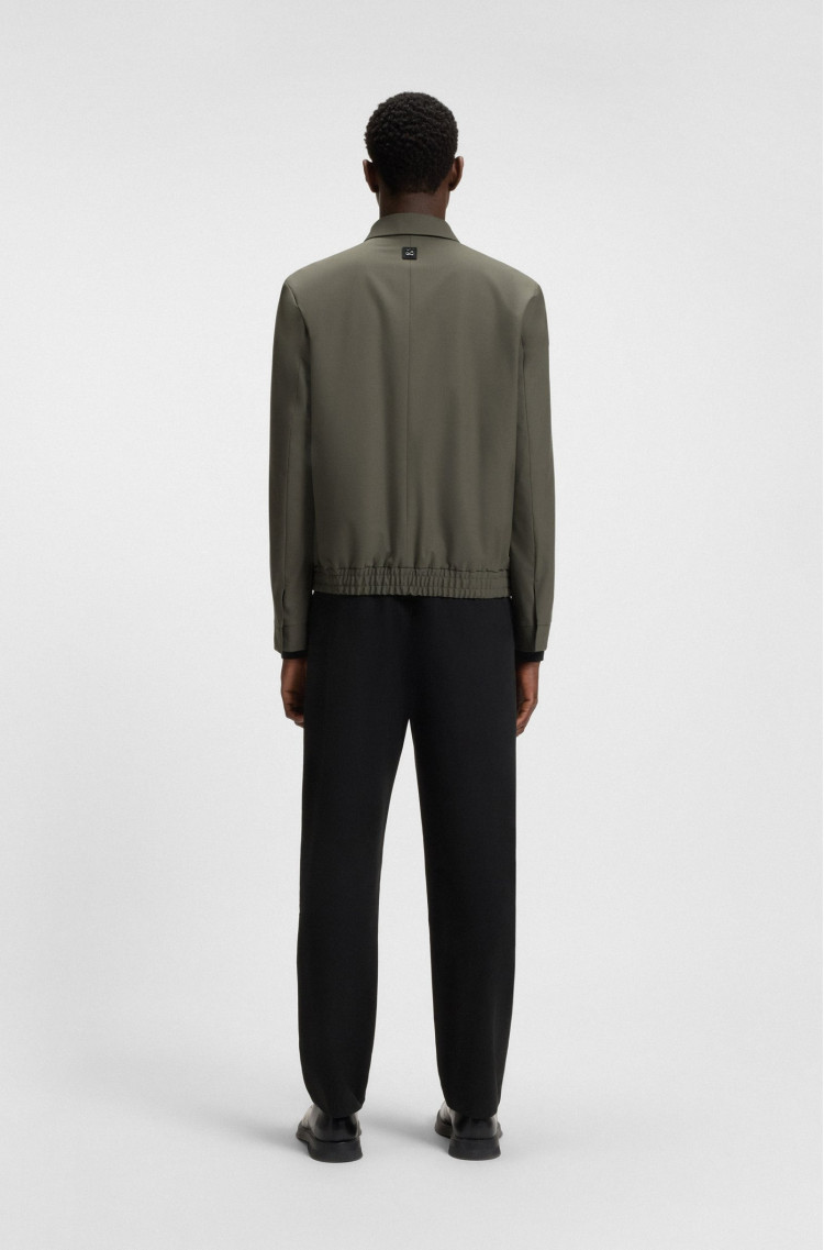Пиджак костюмный Slim Fit для мужчин (481974), цвет Оливковый - №4