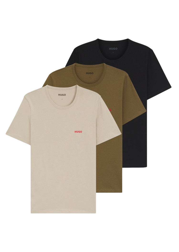 Футболка набор 3 штуки Regular Fit (481992), цвет Синий - №1