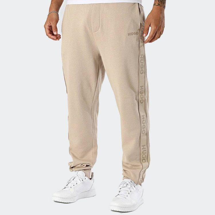 Спортивные брюки Regular Fit Высокая для мужчин (481994), цвет Бежевый - №2