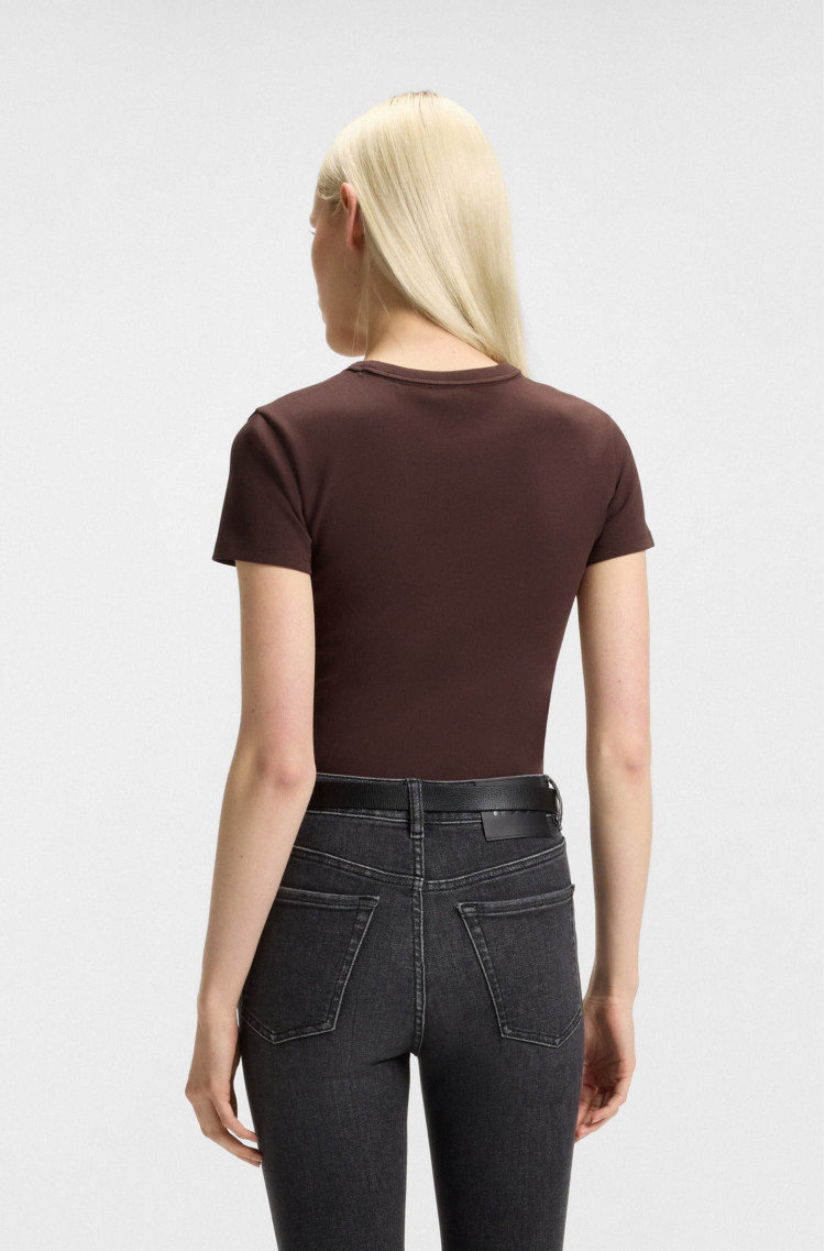 Футболка Slim Fit (482109), колір Коричневий - №4