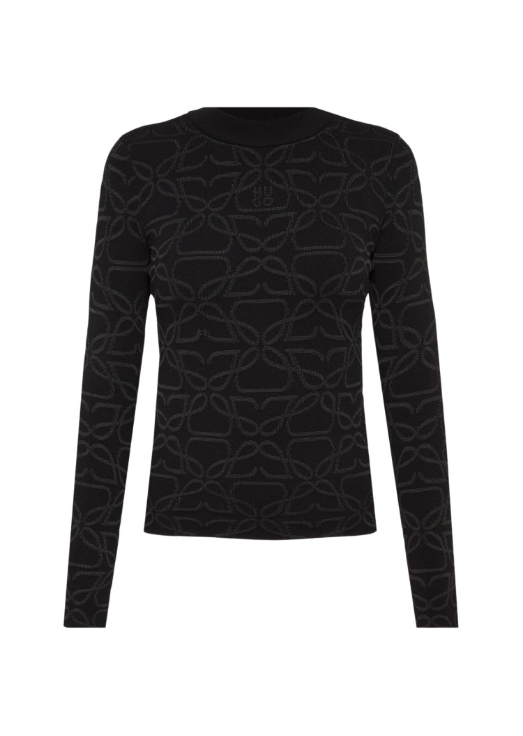 Гольф Slim Fit для женщин (482116), цвет Черный - №1