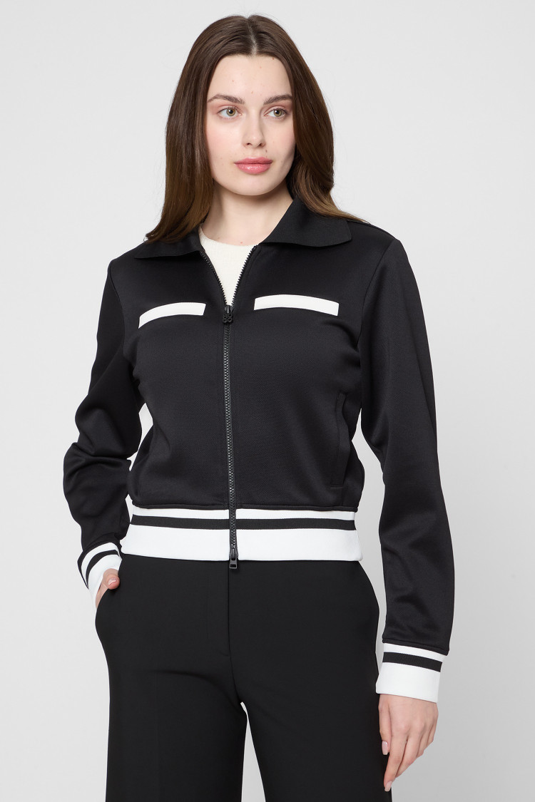 Кофта Regular Fit для жінок (482121), колір Чорний - №2