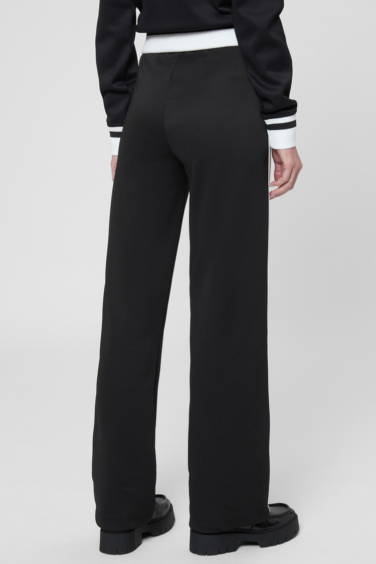 Брюки джерси Regular Fit Средняя для женщин (482122), цвет Черный - №4