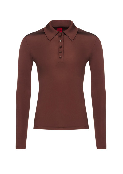 Футболка с длинным рукавом Slim Fit