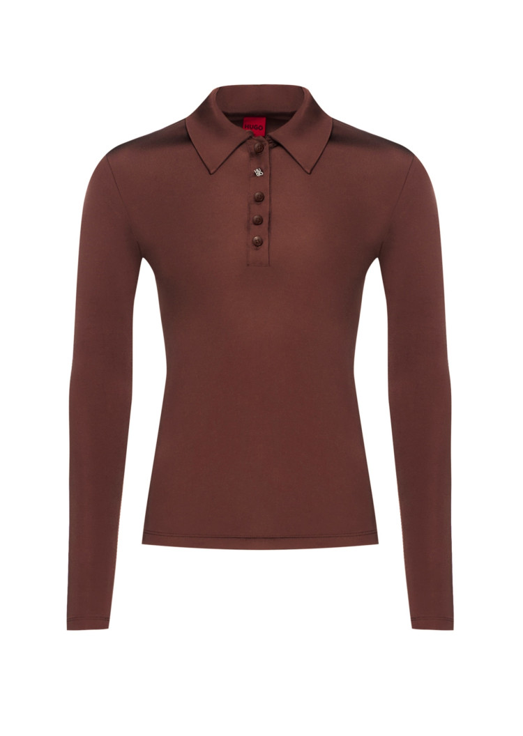 Футболка з довгим рукавом Slim Fit