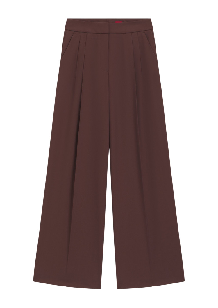 Брюки костюмні Relaxed Fit Висока