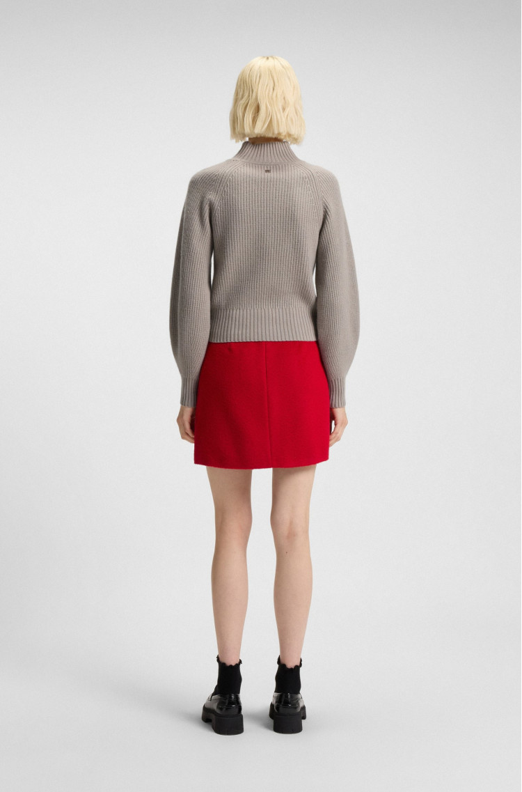 Джемпер Slim Fit для жінок (482146), колір Бежевий - №4