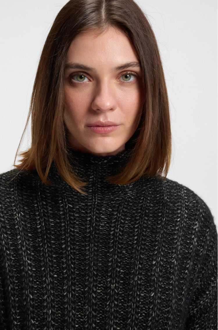 Свитер Regular Fit (482147), цвет Черный - №5