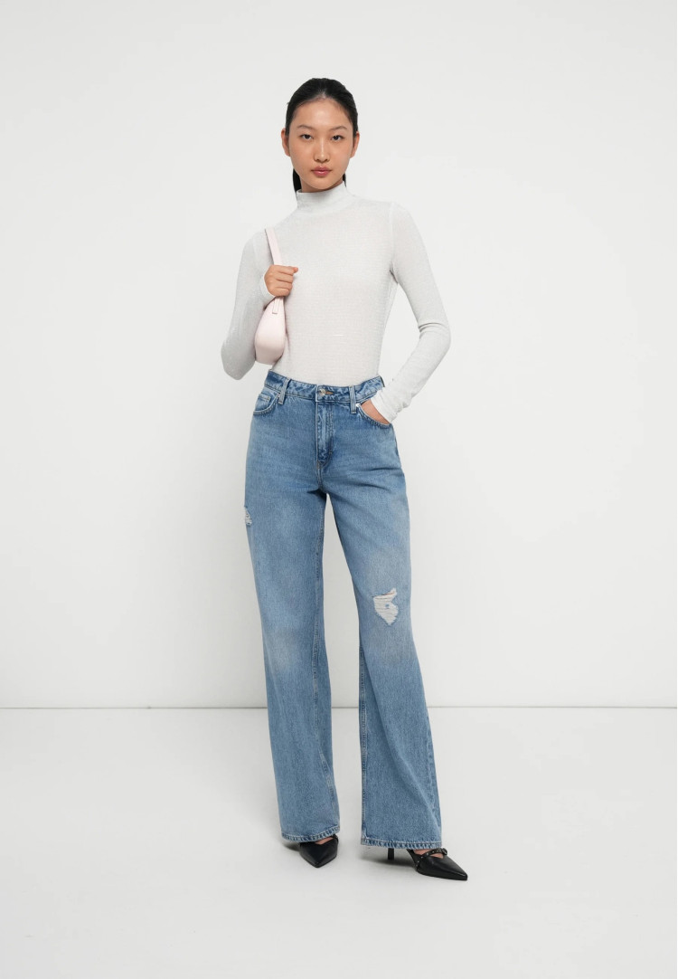 Водолазка Slim Fit для женщин (482148), цвет Белый - №3