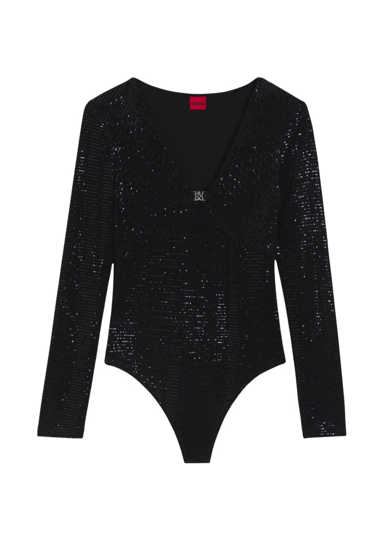 Боди Slim Fit для женщин (482149), цвет Черный - №1