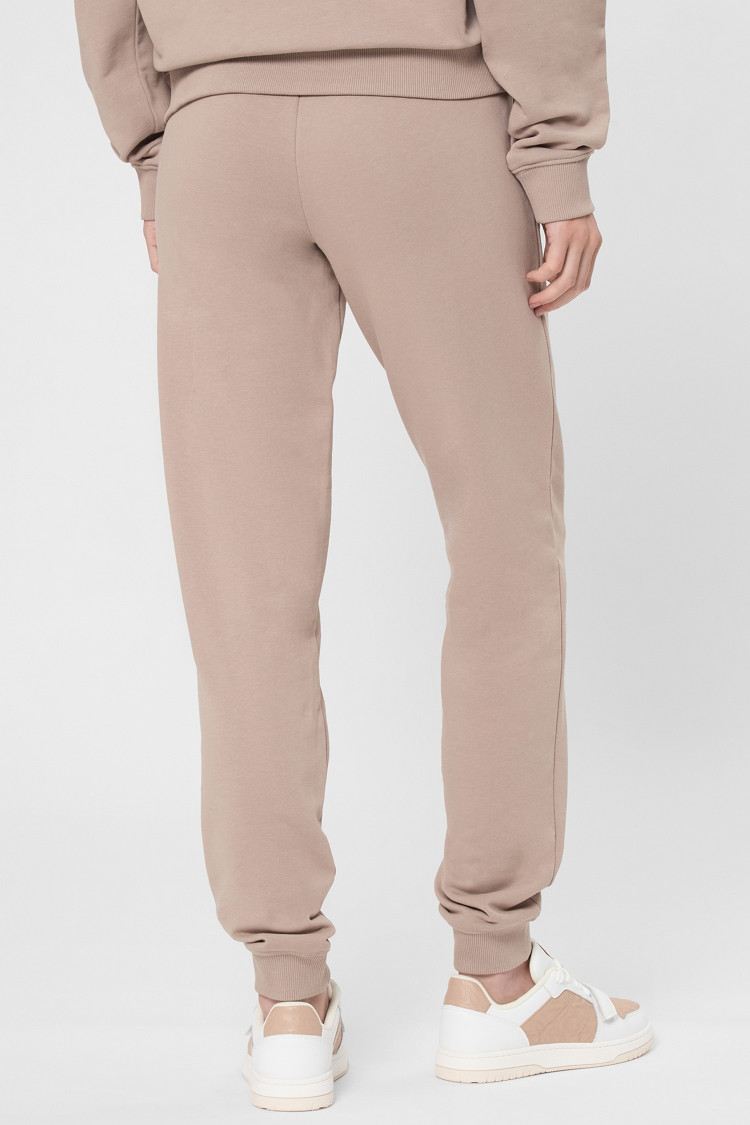 Брюки джерси Regular Fit Высокая для женщин (482150), цвет Бежевый - №4